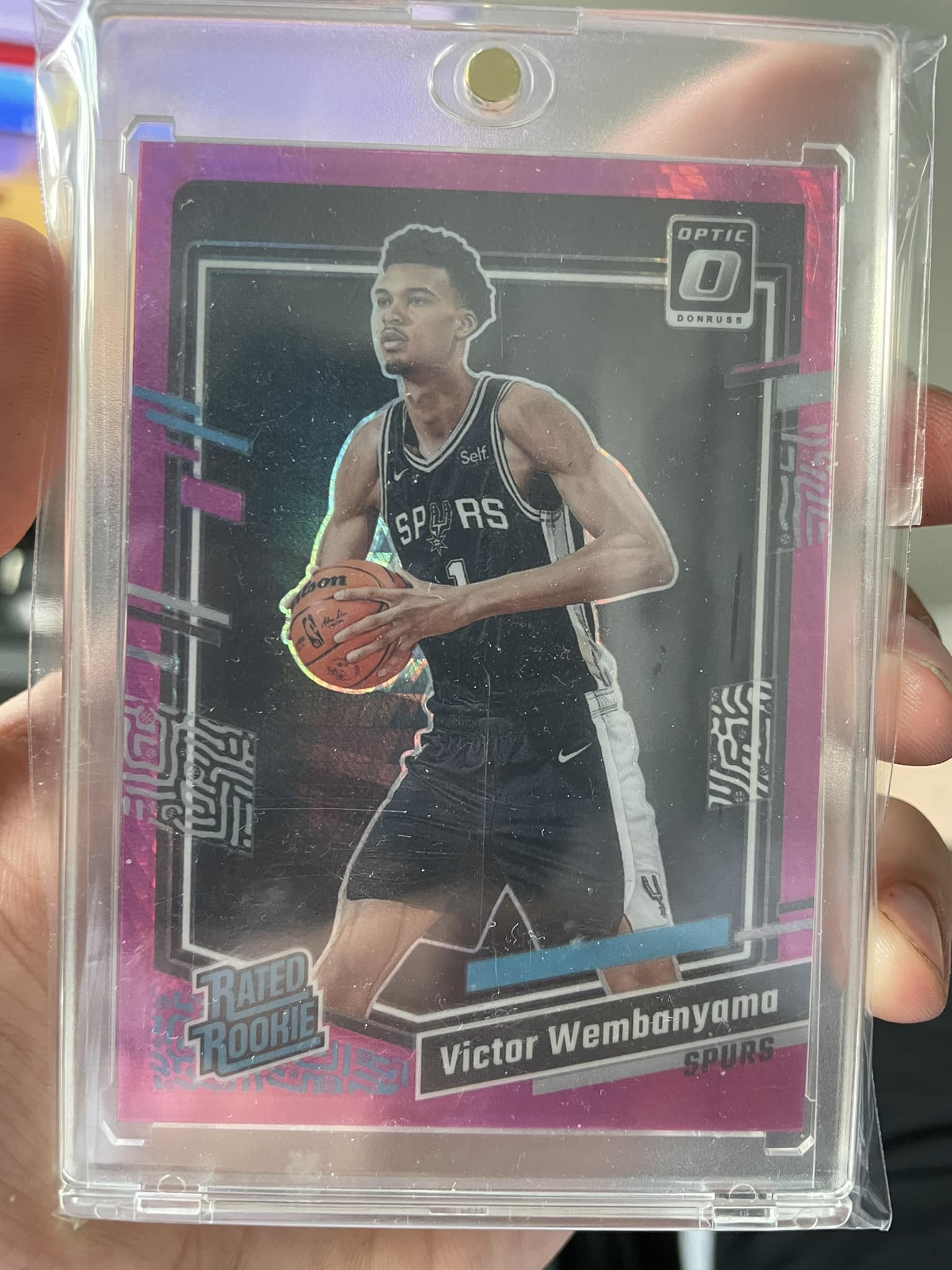 Victor Wembanyama rookie card found in first basketball box