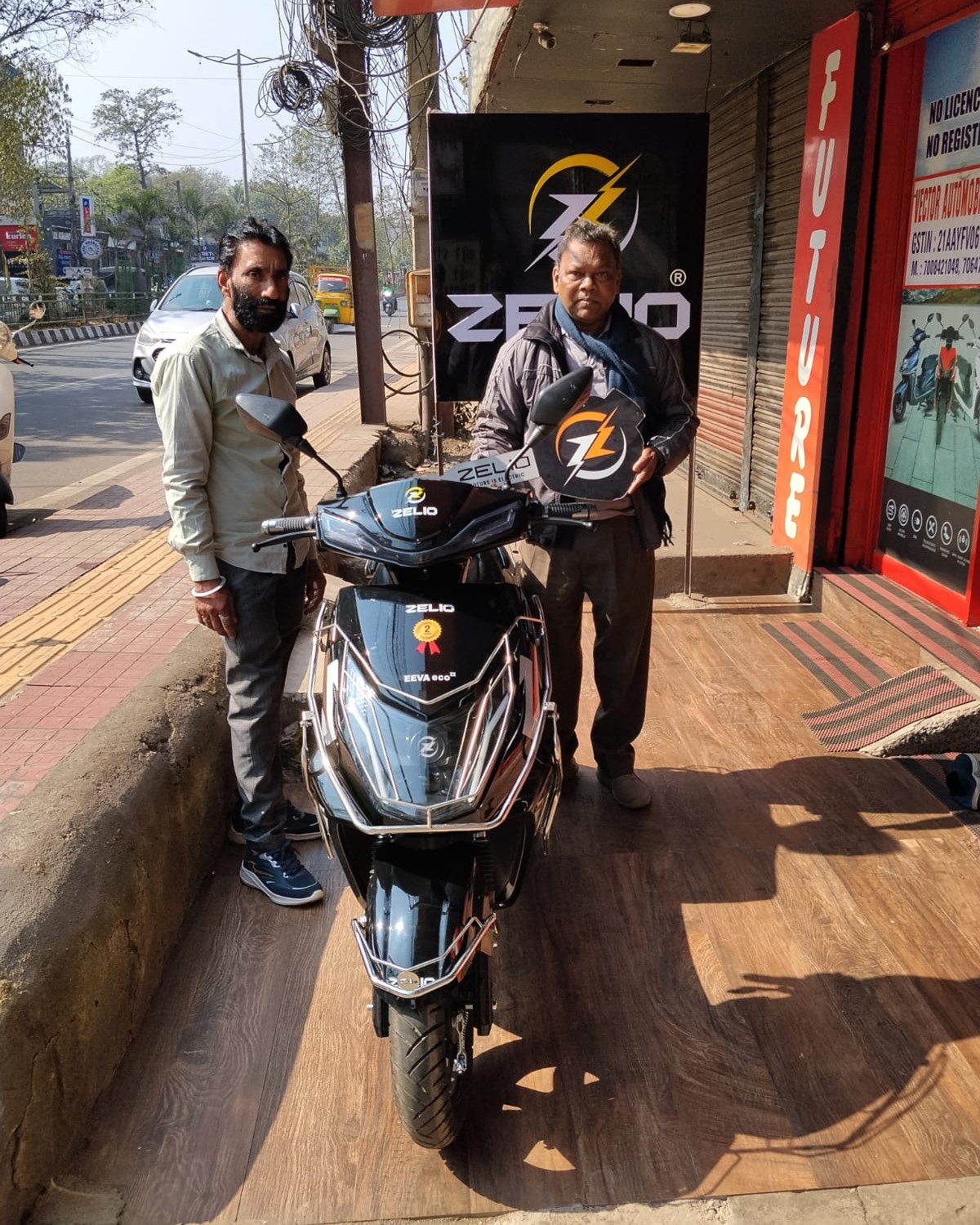 ZELIO ELECTRIC SCOOTERS ROURKELA Zelio EEVA ECO ZX BLACK Call on