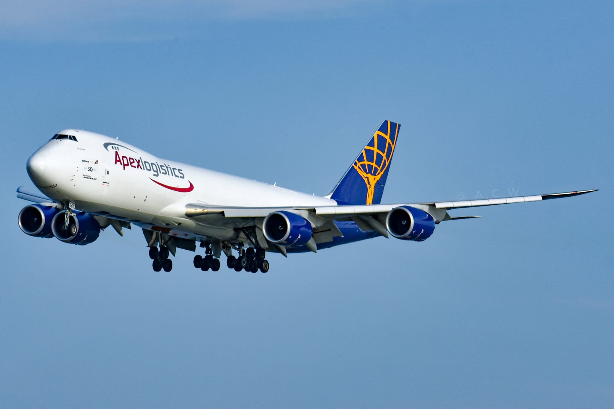 Atlas Air Boeing 747-8F N862GT, the second to last 747 ever