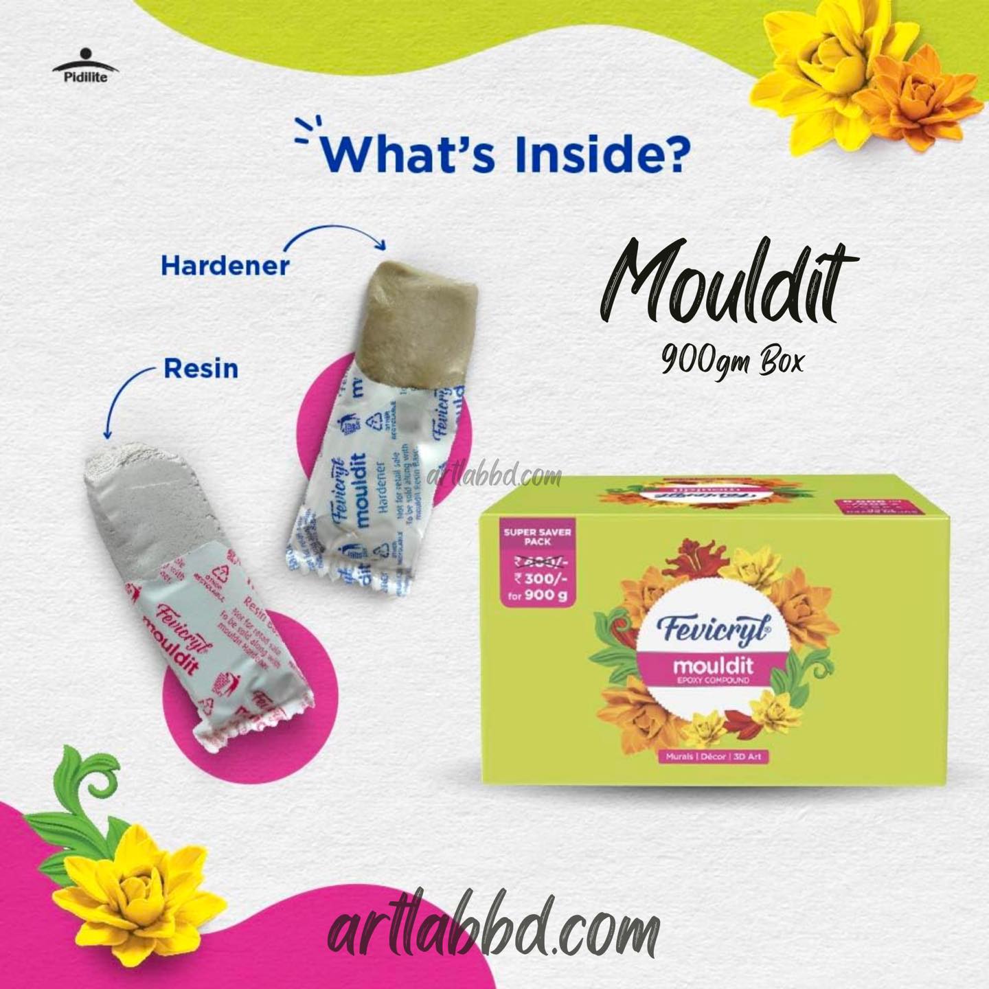 Art - Fevicryl Mouldit Epoxy Compound Price: 780 Tk 🔥 Size: 900g ...