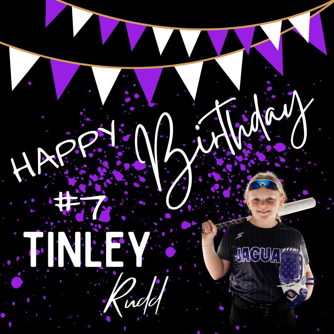 Jaguars - Please help us wish our #7 Tinley Rudd of our Jaguars 10U ...
