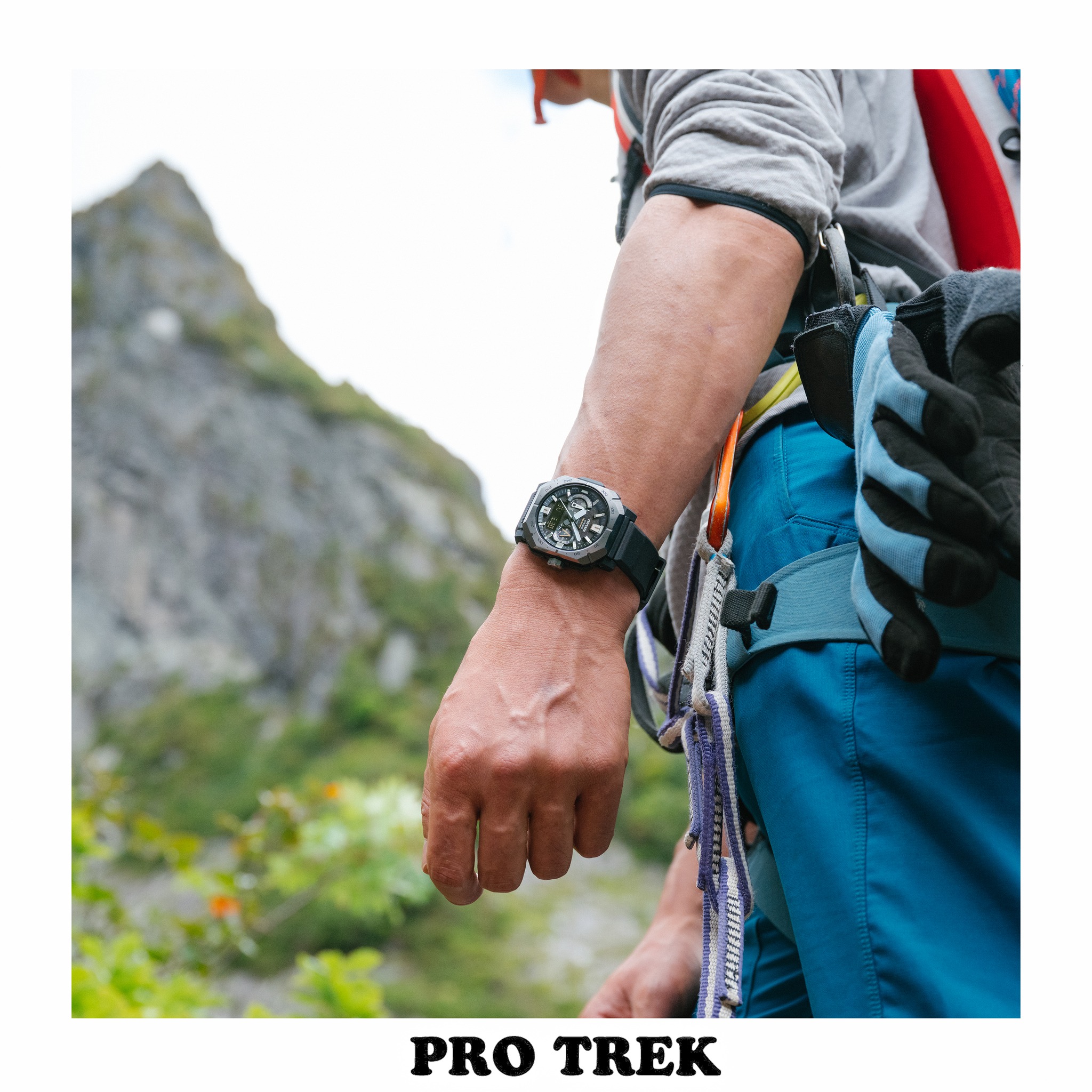 Scale even steeper heights with the PRO TREK PRW-B1000, built to 
