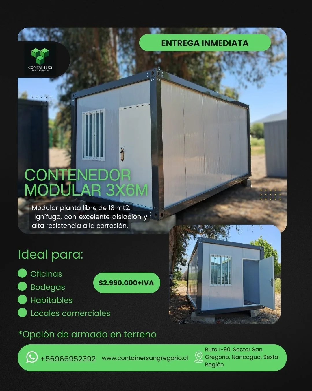Containerssangregorio | Santa Cruz