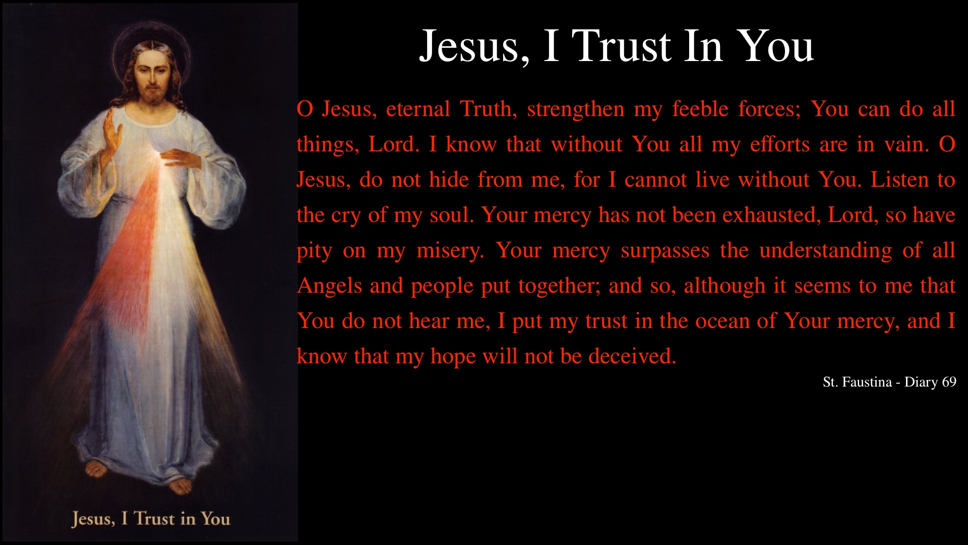 Divine Mercy Messages