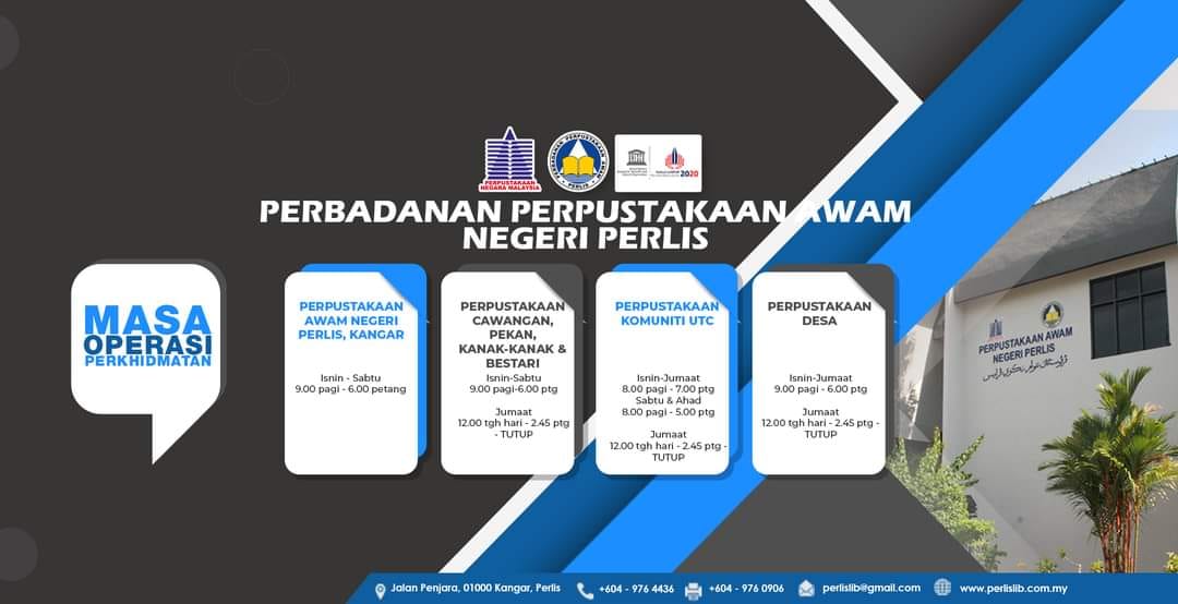 Perpustakaan Awam Negeri Perlis | Kangar