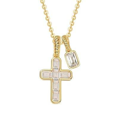 💚 Cross Necklace, More Options (ad) 💚 50% off with Code
