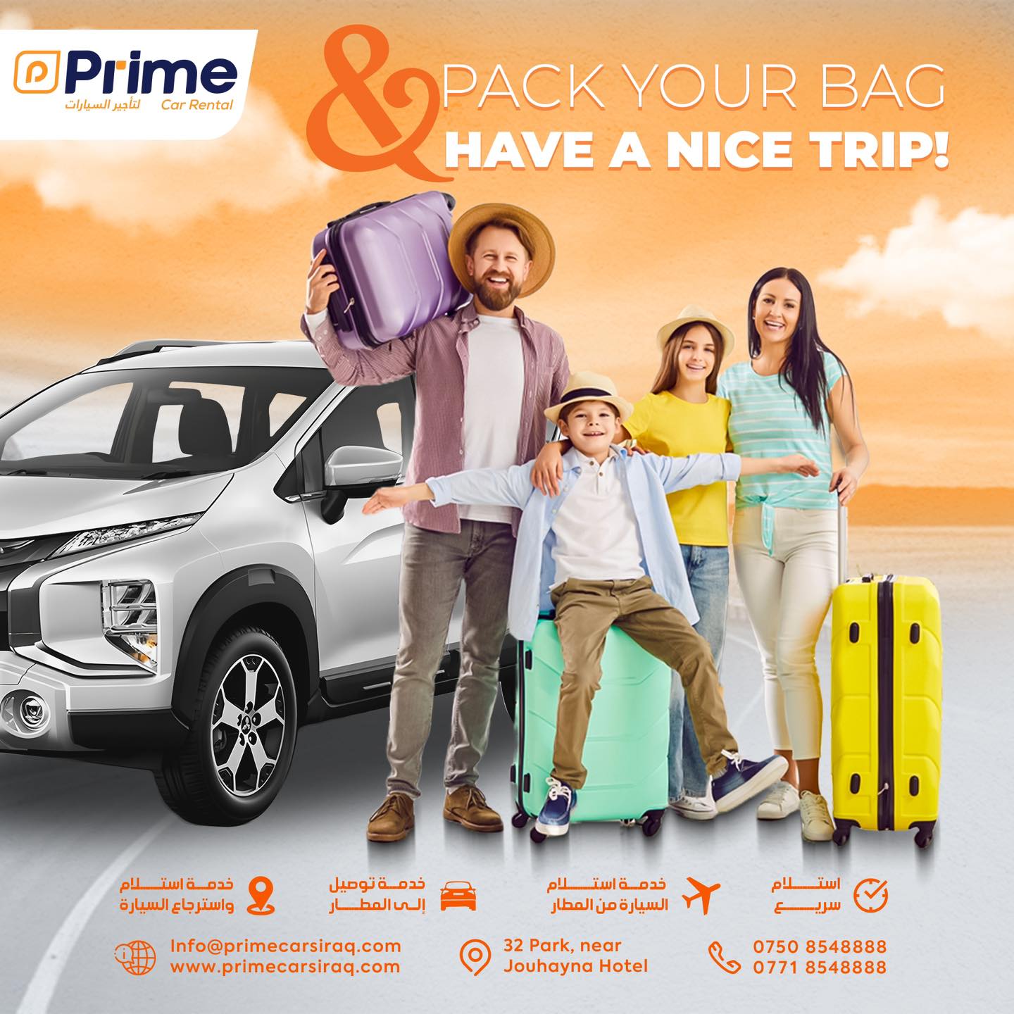 Prime Cars Rental | Irbil
