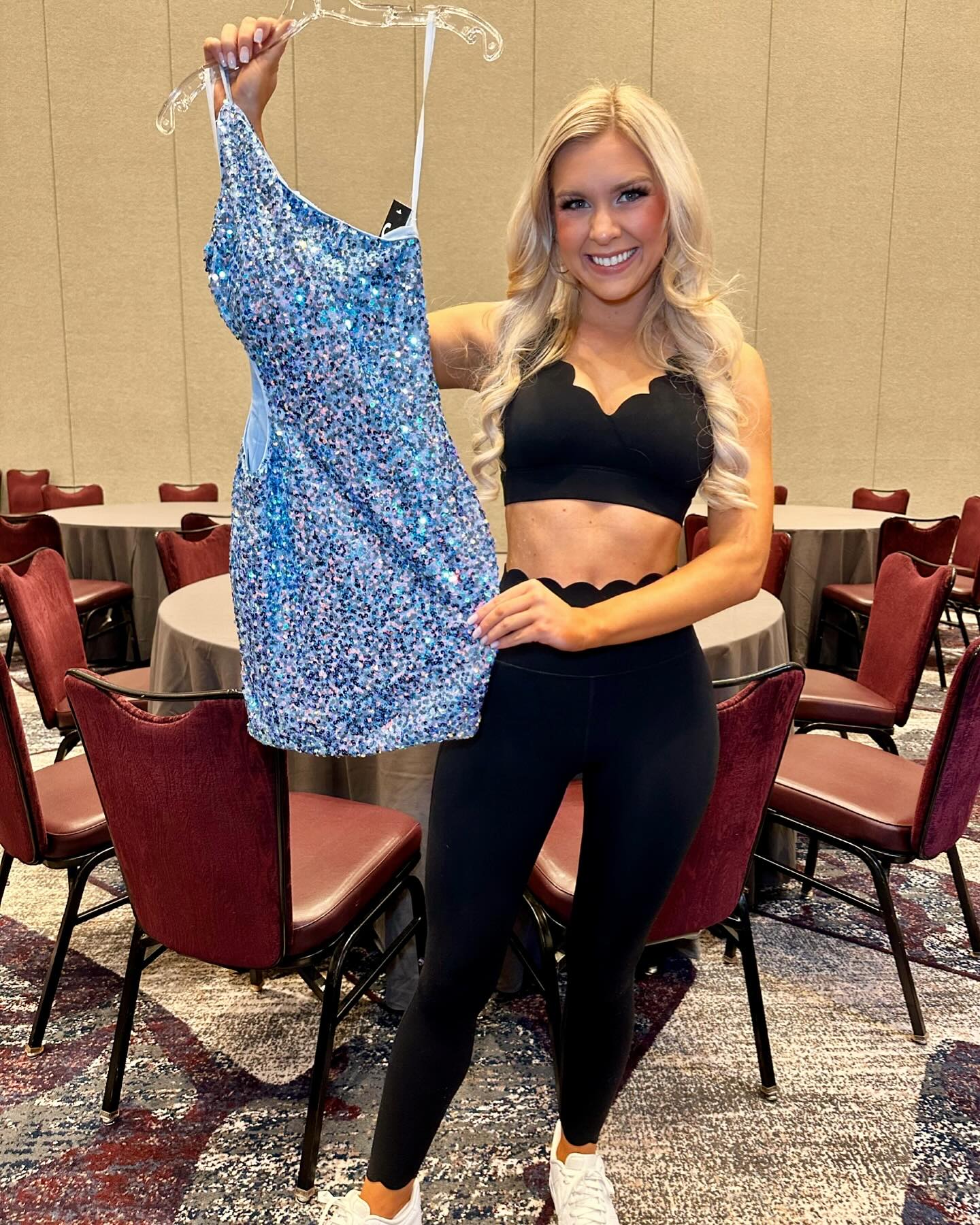 ✨ Bringing back the magic ✨ one Jovani dress at a time!! A huge thank you to Jovani for gifting each delegate a gorgeous cocktail dress to wear for our opening number!! #