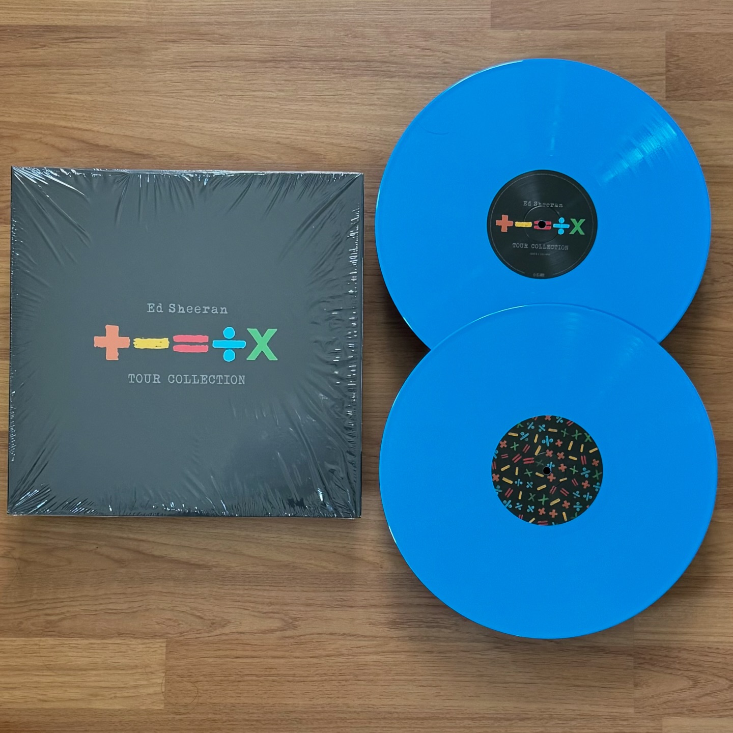 Earthtone - Ed Sheeran Mathematics Tour Collection 2LP Blue Vinyl 