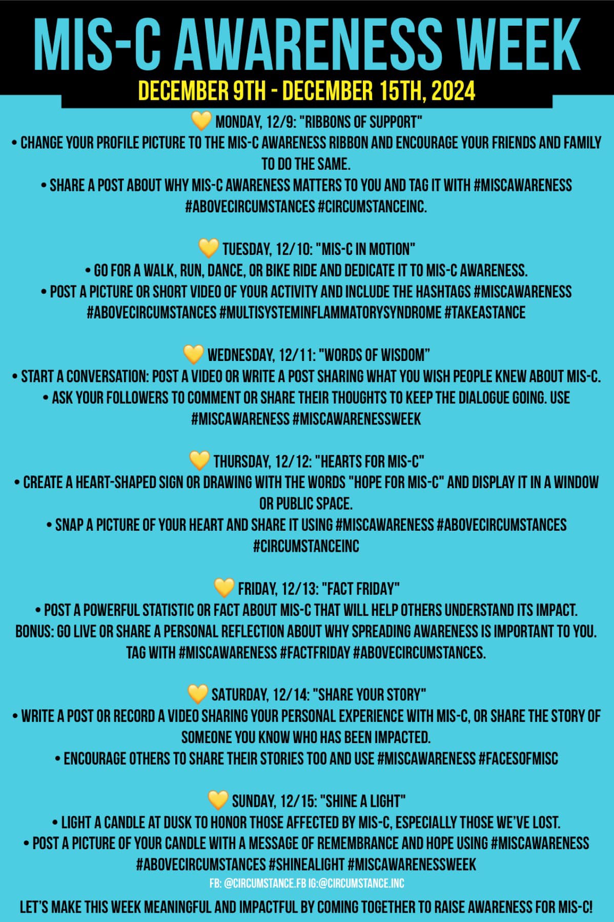 CircumSTANCE - 📣The 5th Annual MIS-C Awareness Week begins... | Facebook