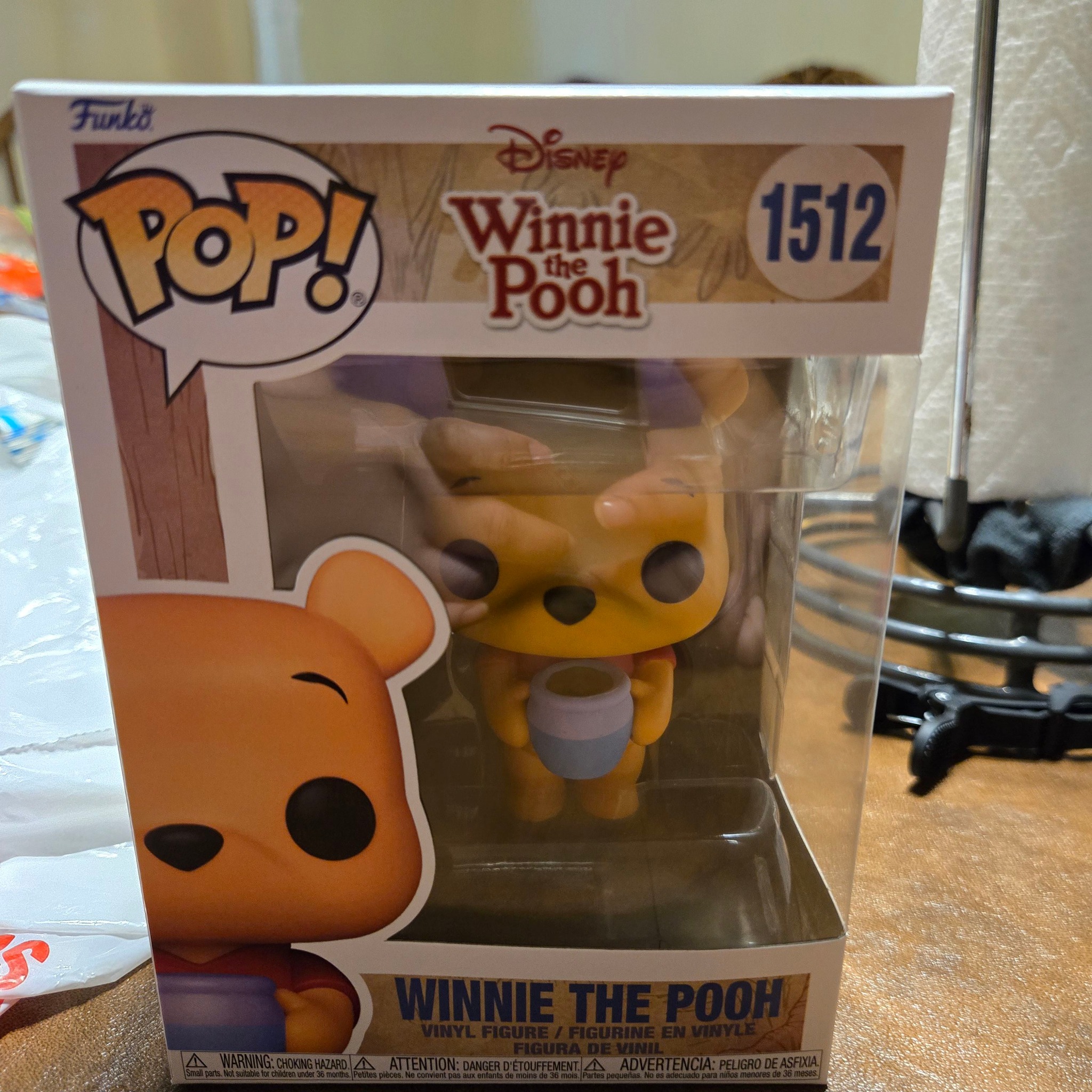 Pop! Winnie The Pooh Flocked Exclusive - Statuetta Collezionabile In Vinile Peluche, Edizione Speciale