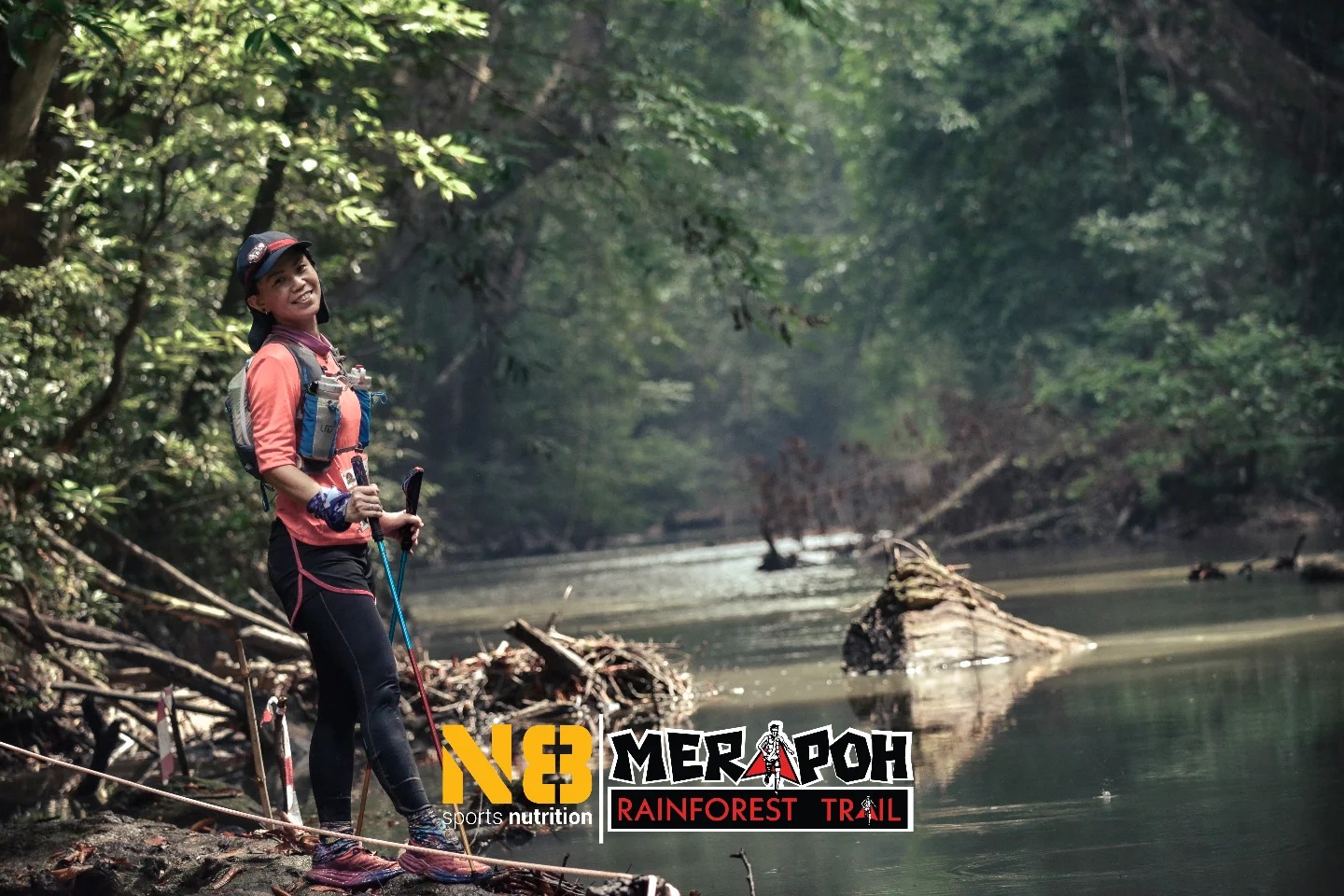 N8 - 𝐍𝟖 𝐌𝐄𝐑𝐀𝐏𝐎𝐇 𝐑𝐀𝐈𝐍𝐅𝐎𝐑𝐄𝐒𝐓 𝐓𝐑𝐀𝐈𝐋 - 𝟐𝟎𝟐𝟓 Running amidst the green forest ...