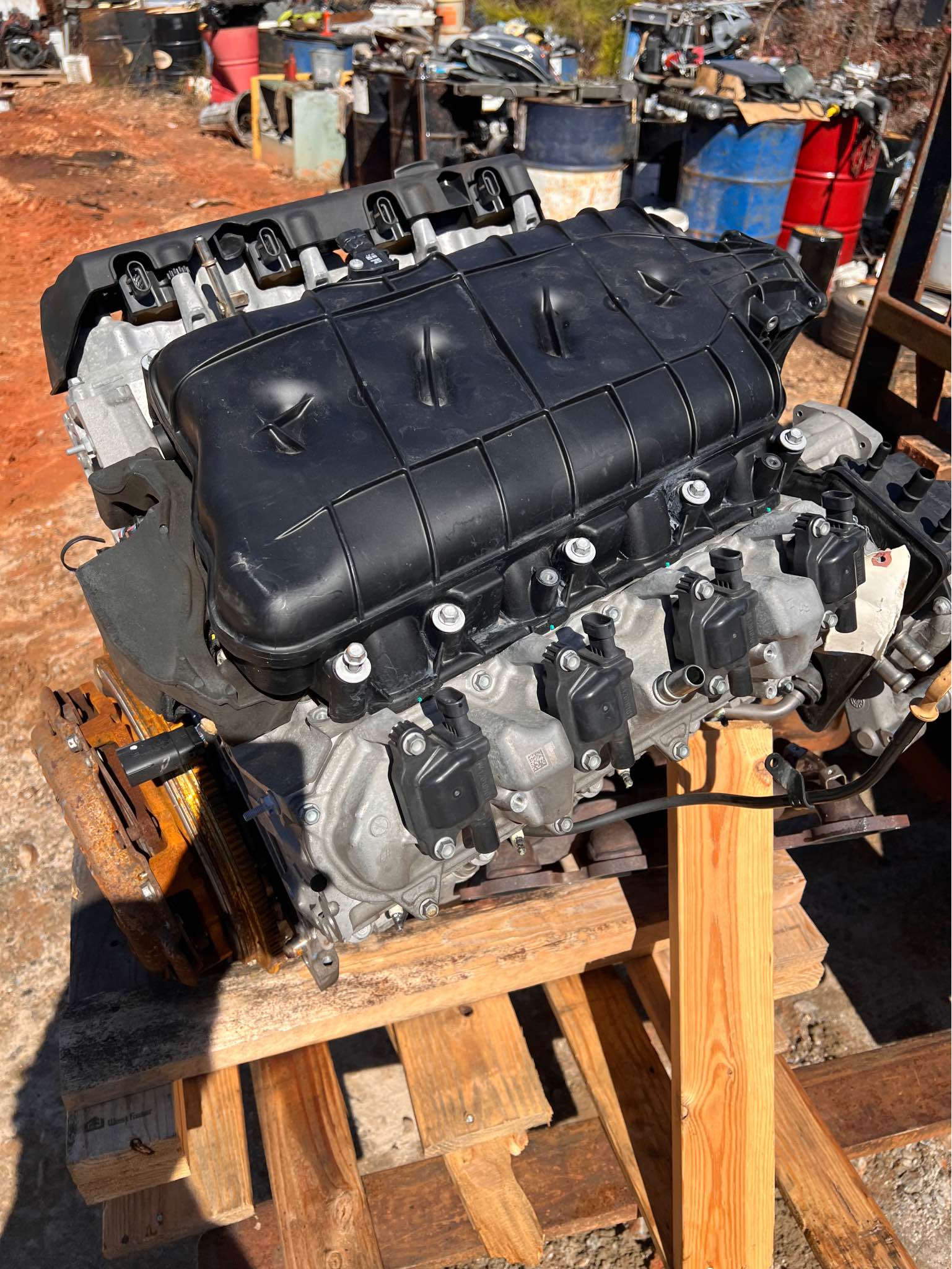 6.2L GM LT1 Engine Core – Camaro SS – Cast #12619168 – Headers + Clutch ...