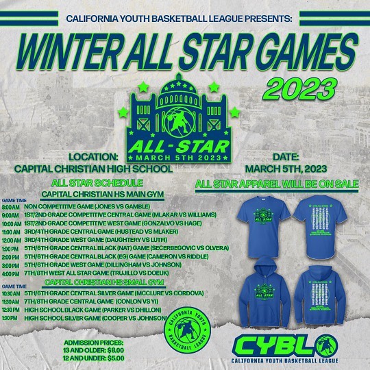 Congratulations... - California Youth Basketball League/CYBL | Facebook
