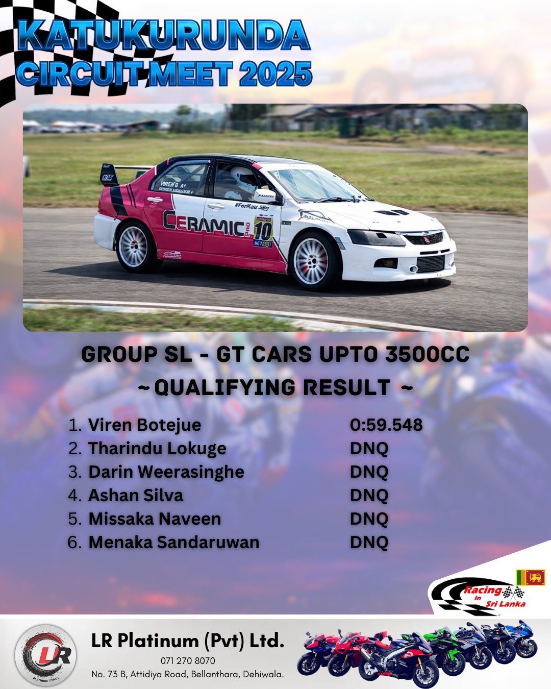 Racing - 𝐊𝐚𝐭𝐮𝐤𝐮𝐫𝐮𝐧𝐝𝐚 𝐂𝐢𝐫𝐜𝐮𝐢𝐭 𝐌𝐞𝐞𝐭 𝟐𝟎𝟐𝟓 Group SL - GT Cars up to 3500cc ...