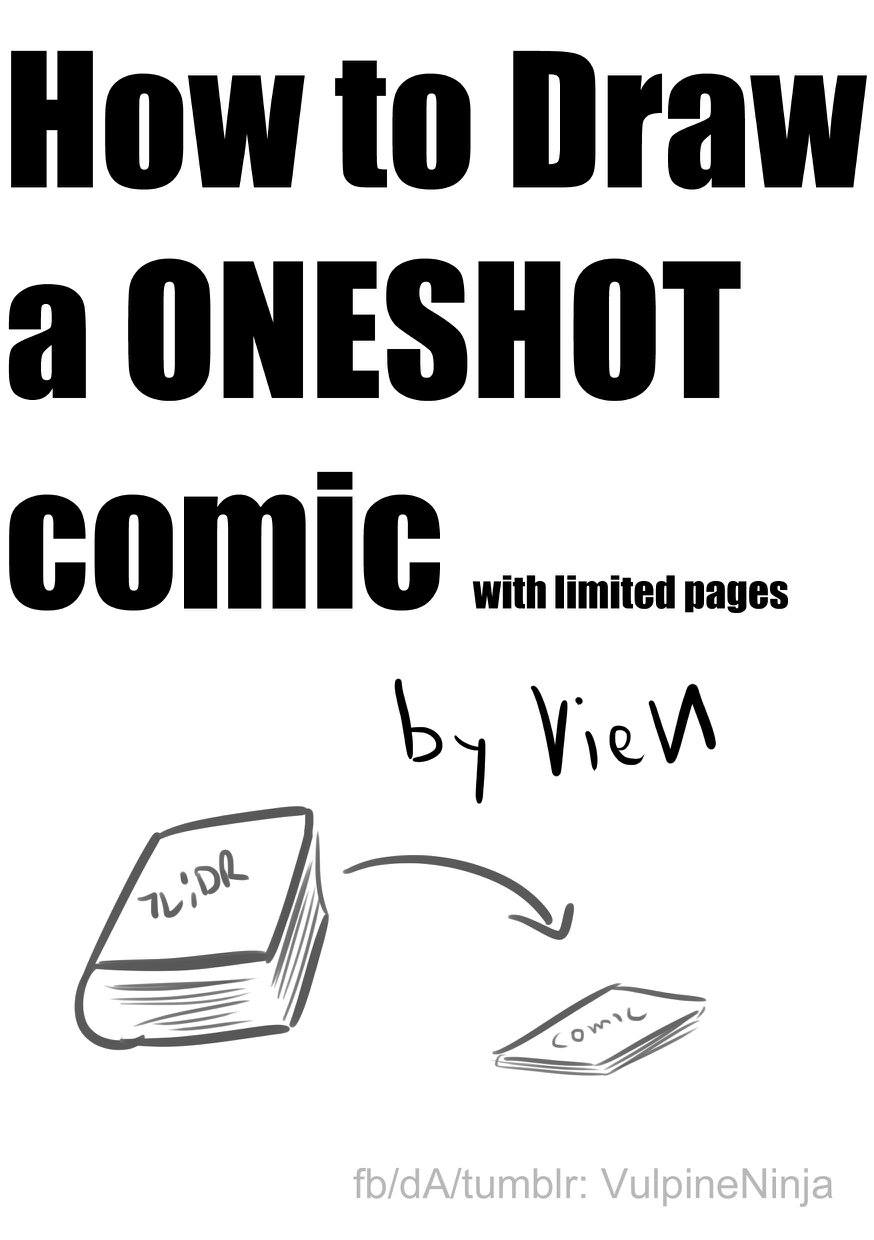 Sucomi - HOW TO DRAW A ONESHOT COMIC - with limited pages...