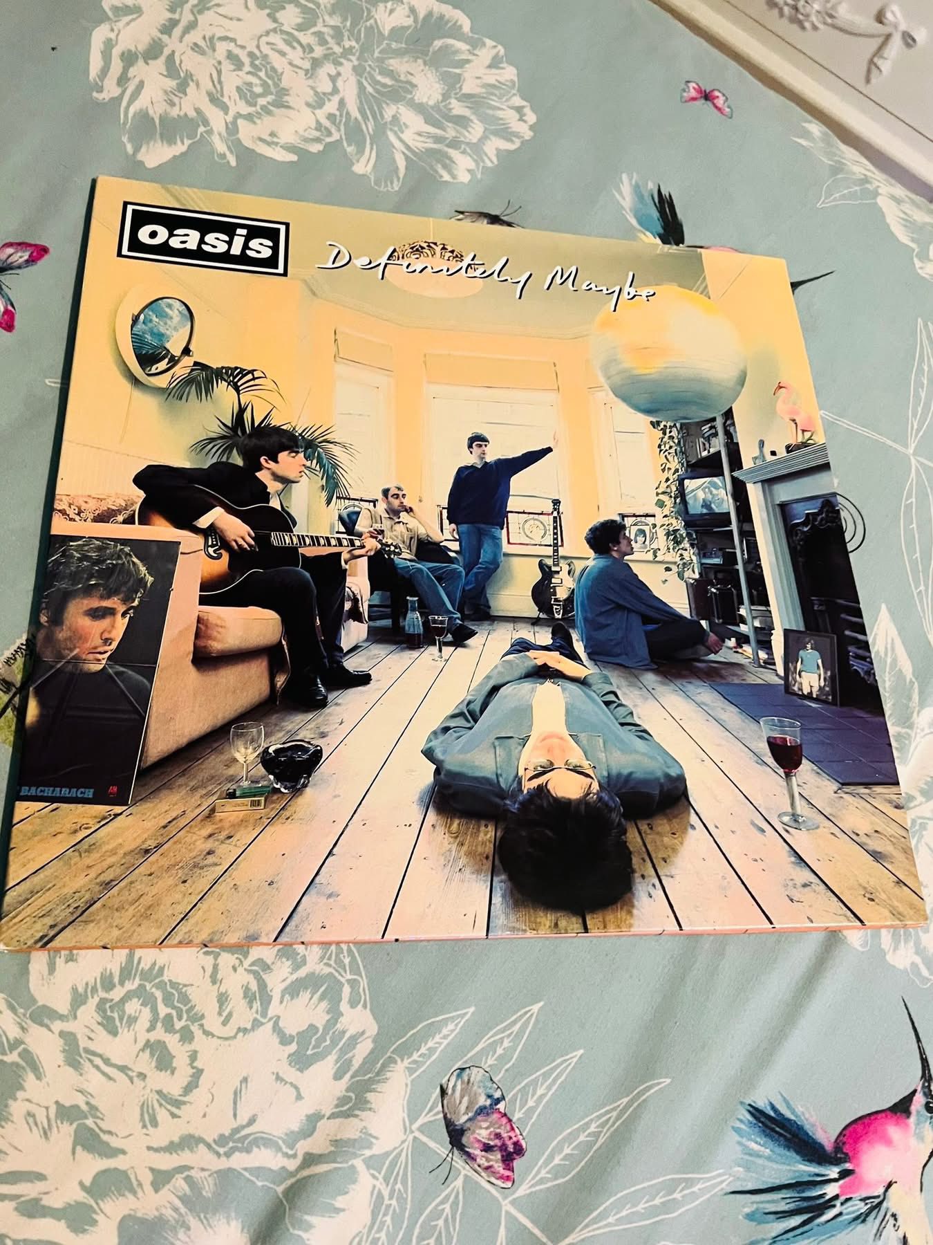 オアシス First album definitely maybe 高 画質 Got my hands on an