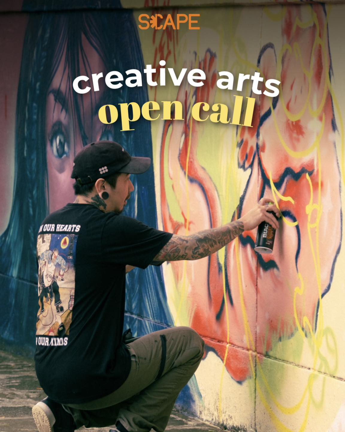 SCAPE - 🎨 Calling all STREET ARTISTS & CREATIVES! 🎨 ... | Facebook