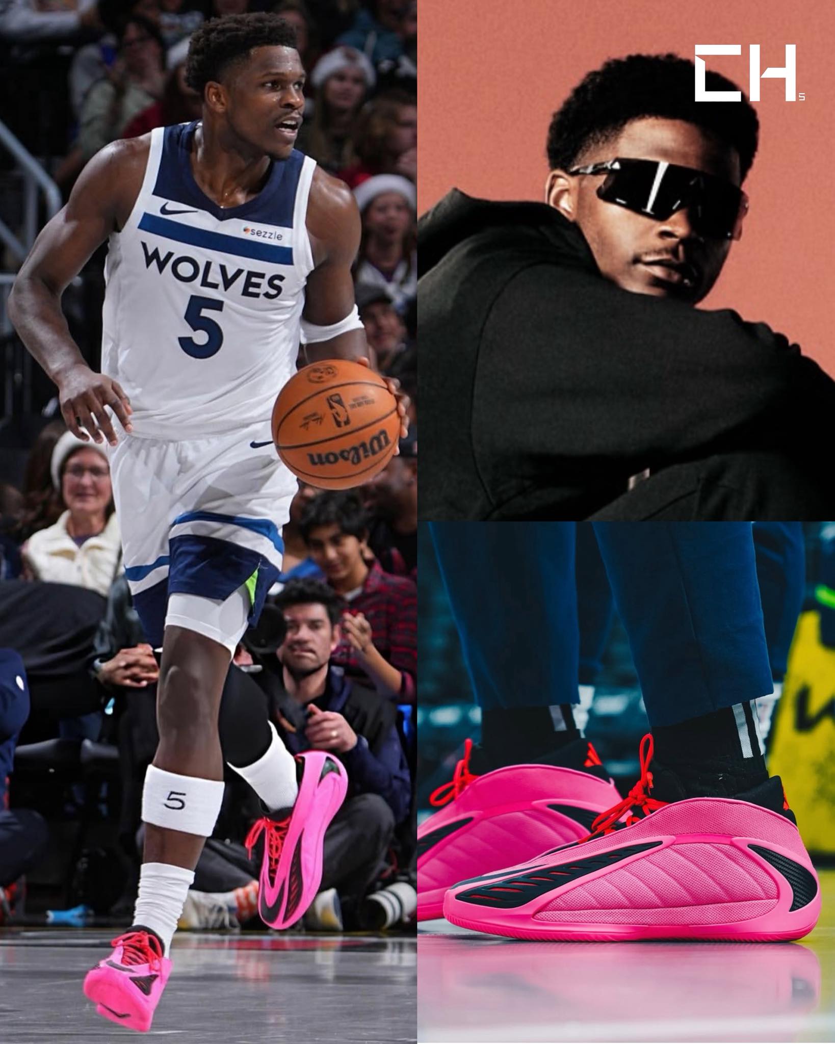 Adidas anthony edwards Ae 2 ae2 バッシュ EDWARDS スポーツ 