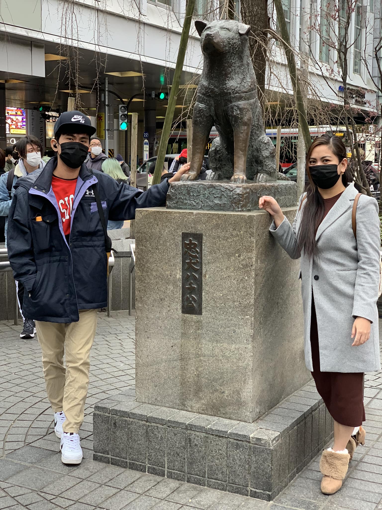 finally I met him. #hachikō #shibuya