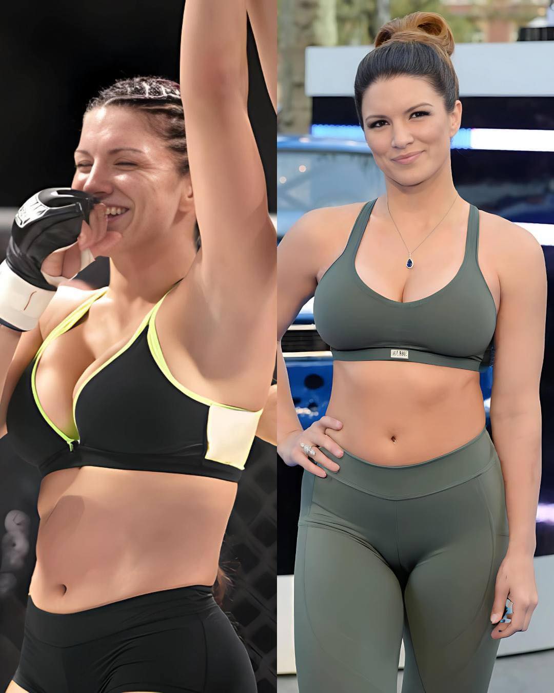 PEOPLE1 “HAVEN” TEE / 2026 SS　XL Though never stepping into a WWE ring herself, Gina Carano's MMA