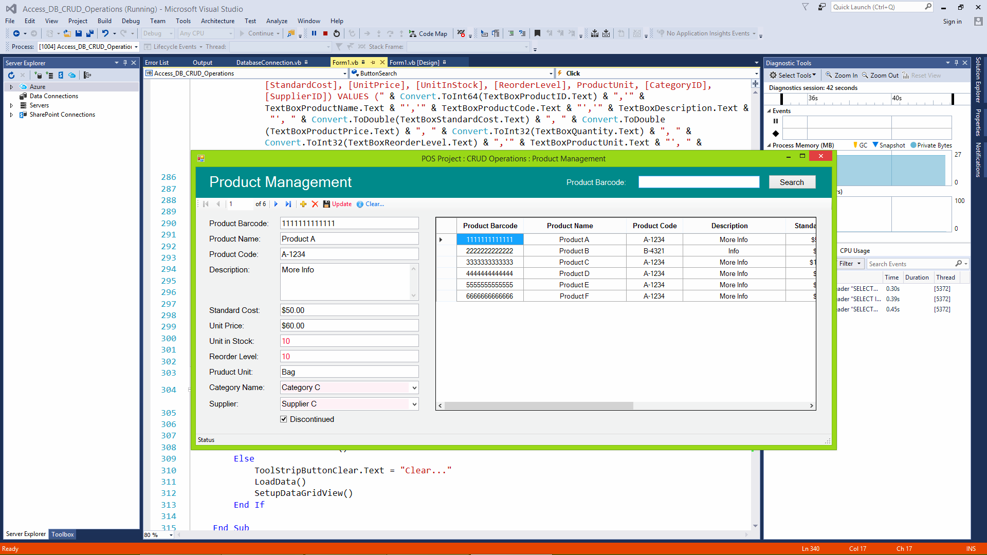 Code A Minute - 💫 Visual Basic .Net 2015 POS Project -... | Facebook