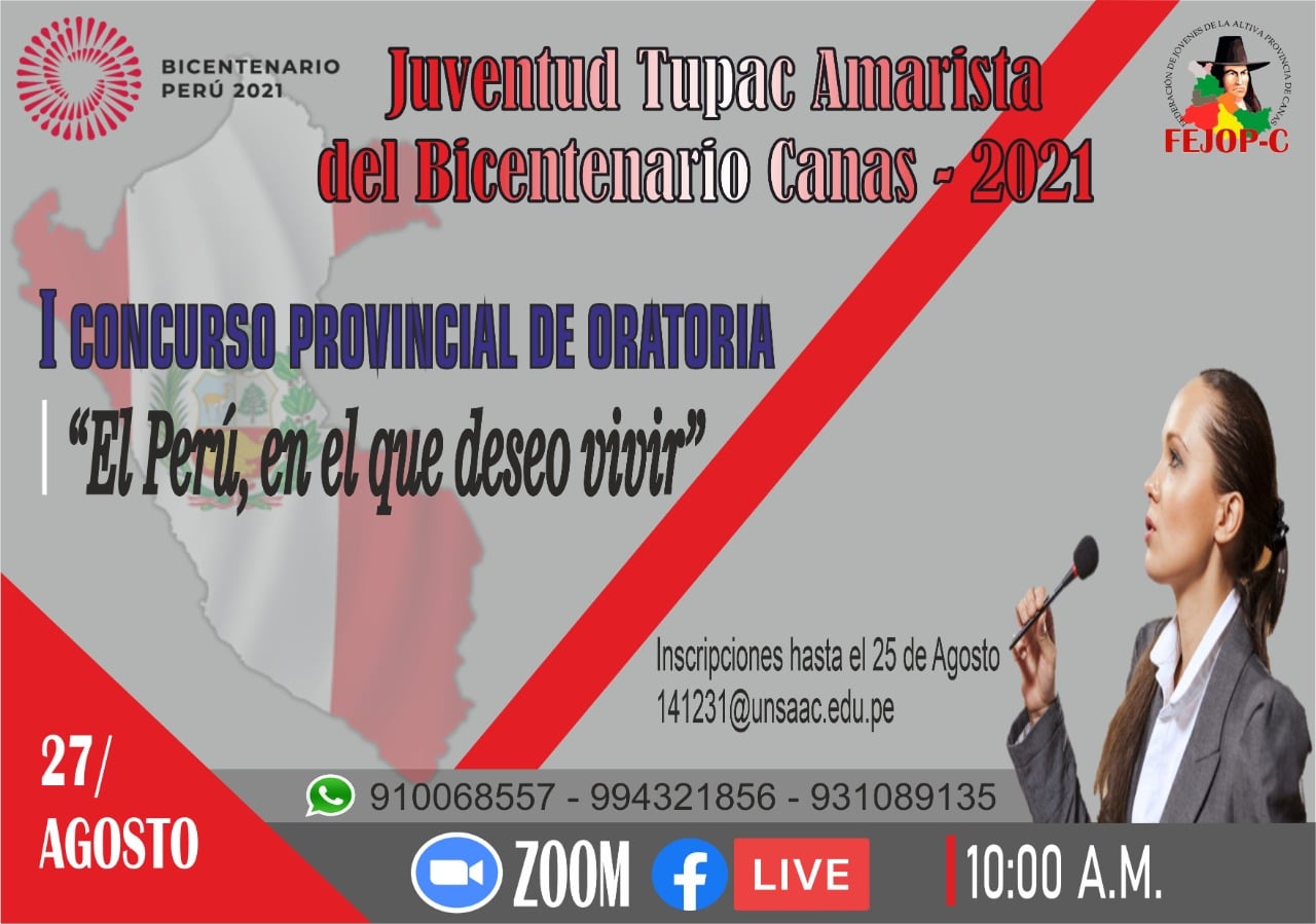La... - Federación de Jóvenes de la provincia de canas
