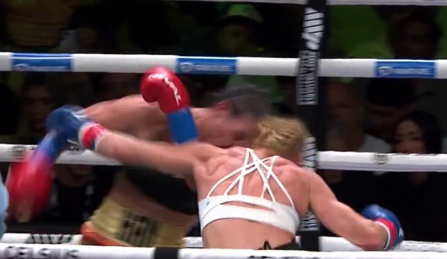 Boxing - Watch: The Headbutt That Ended The Holly Holm Fight Early ...