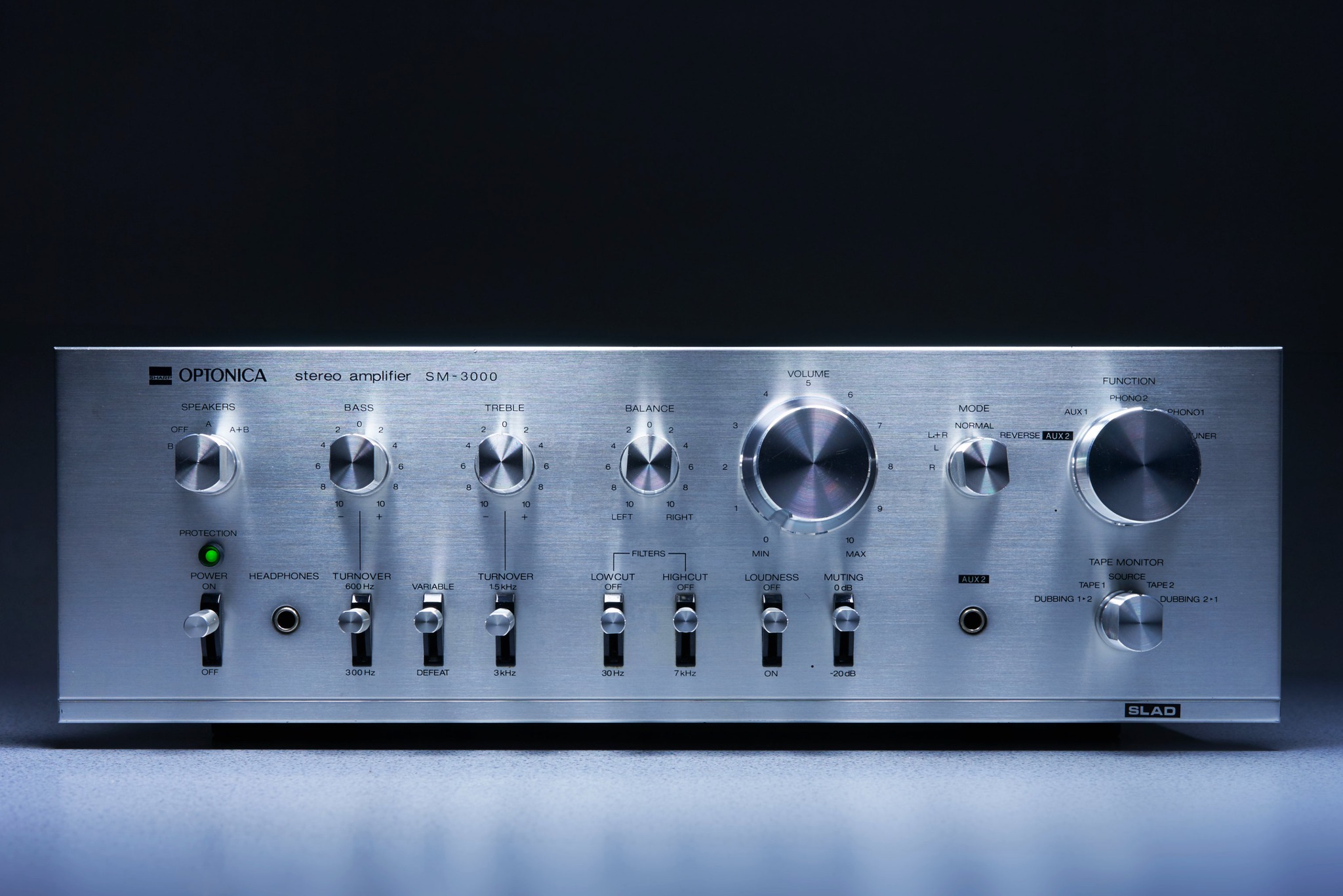Sharp Optonica SM-3000 stereo amplifier review