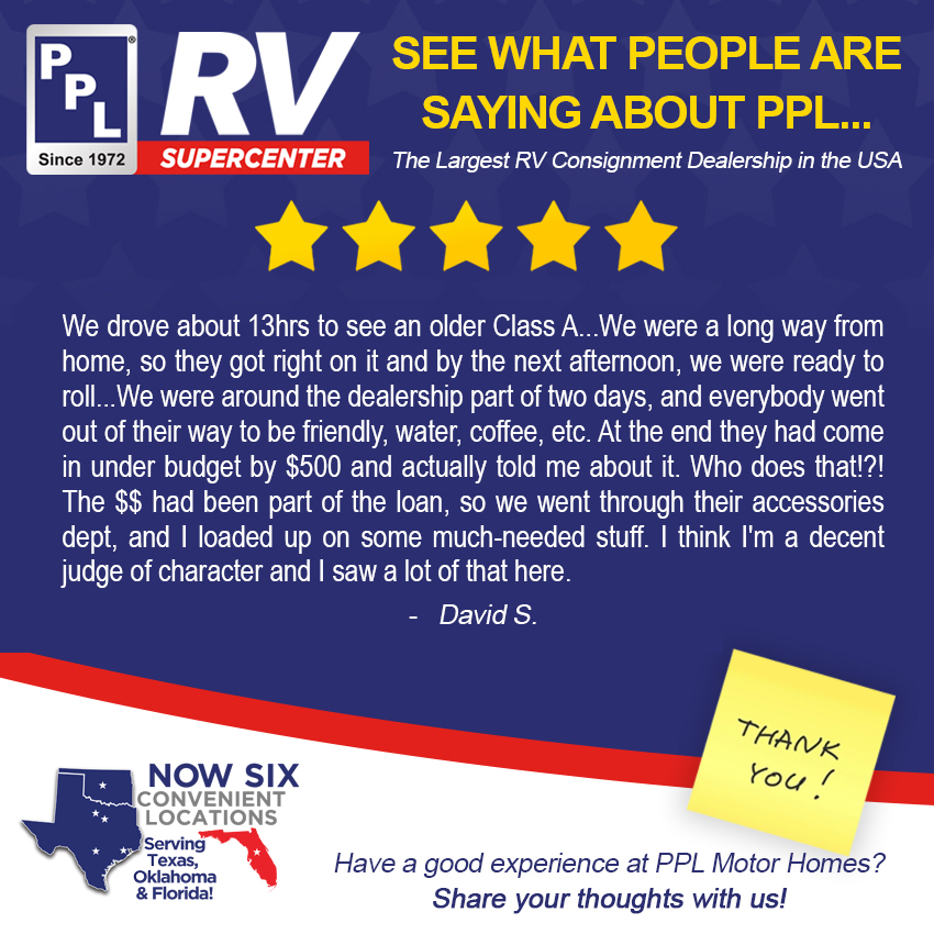 PPL Motor Homes - El Reno, OK | El Reno OK