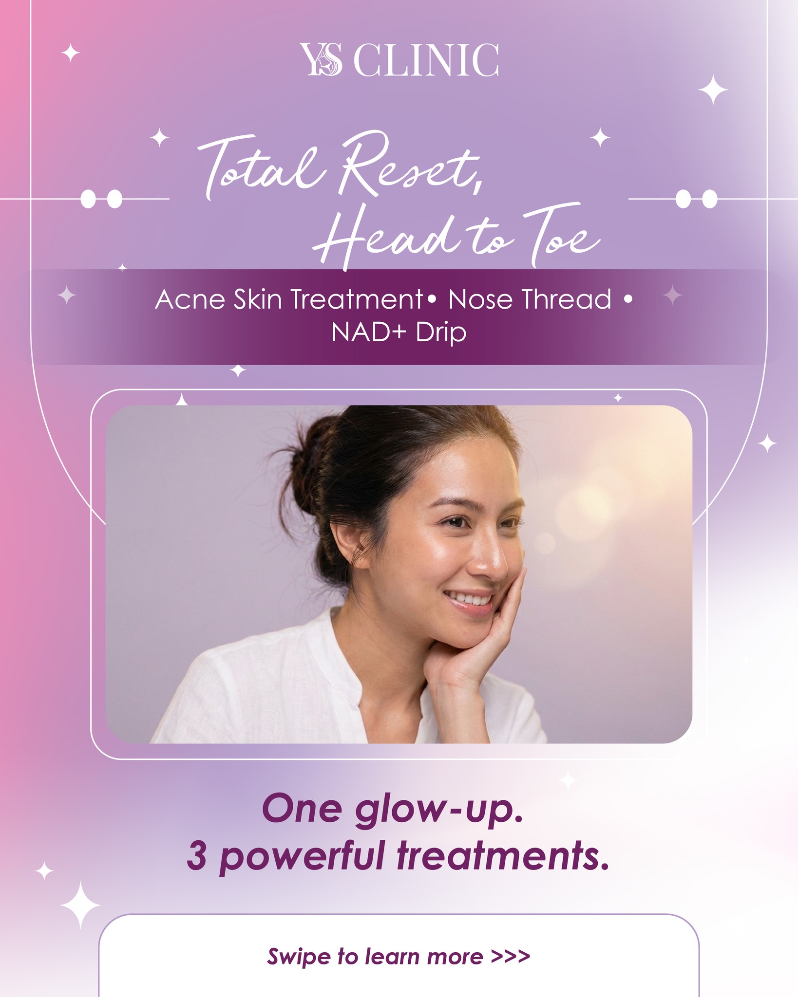 A complete reset, from head to toe ... - YS Aesthetic Clinic | Facebook