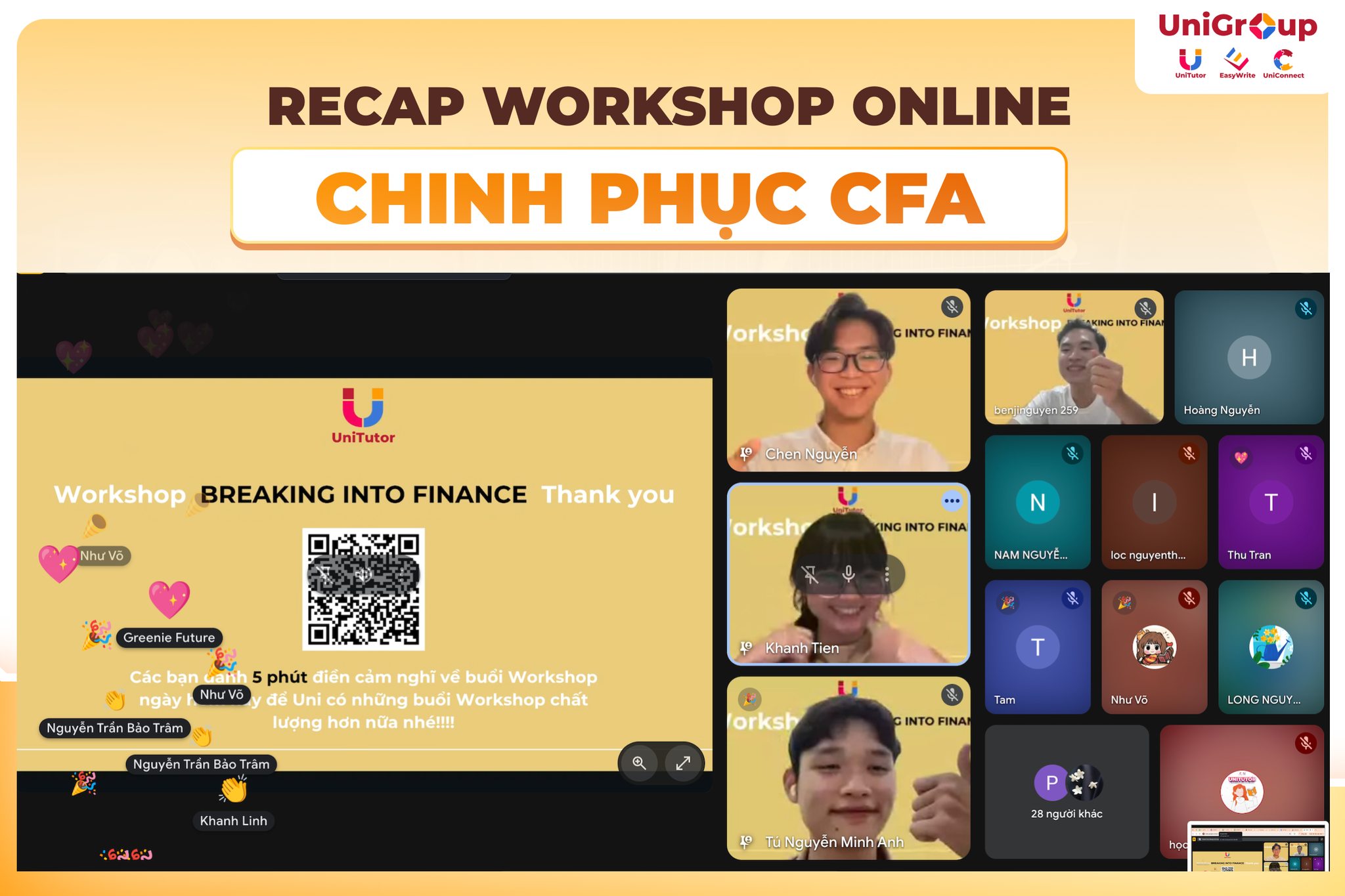 UniTutor - 🚀 RECAP WORKSHOP: HƠN 50 SINH VIÊN ĐÃ “VẼ LẠI BẢN ĐỒ” NGÀNH ...