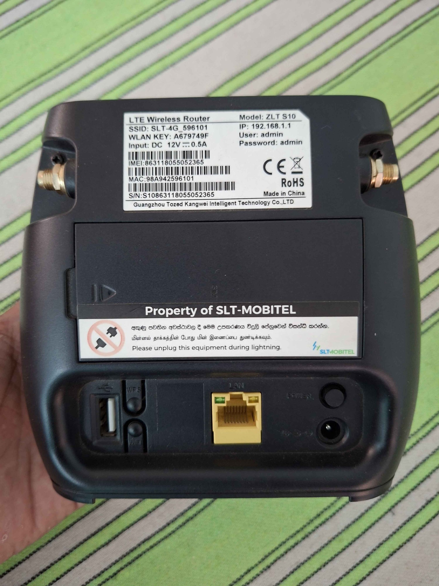 Unlock S10 Router - Bridges & Routers - Moratuwa | Facebook Marketplace ...