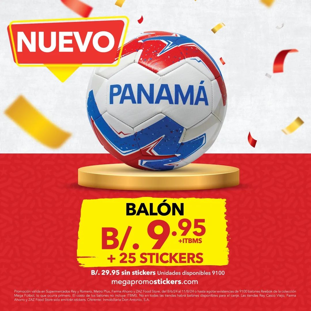 ⭐️¡Nuevo balón Reebok! ⚽️ Lleva el... - Supermercados Rey | Facebook