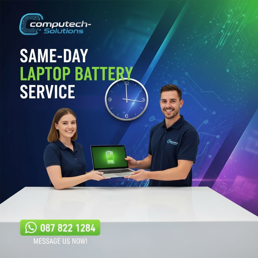 Computech-Solutions - Need your laptop battery replaced today? Don’t ...
