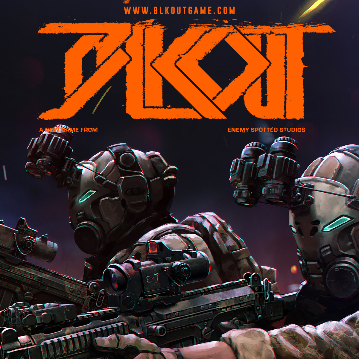 101123 - Some artwork done for Killwager - BLKOUT, a 32mm military