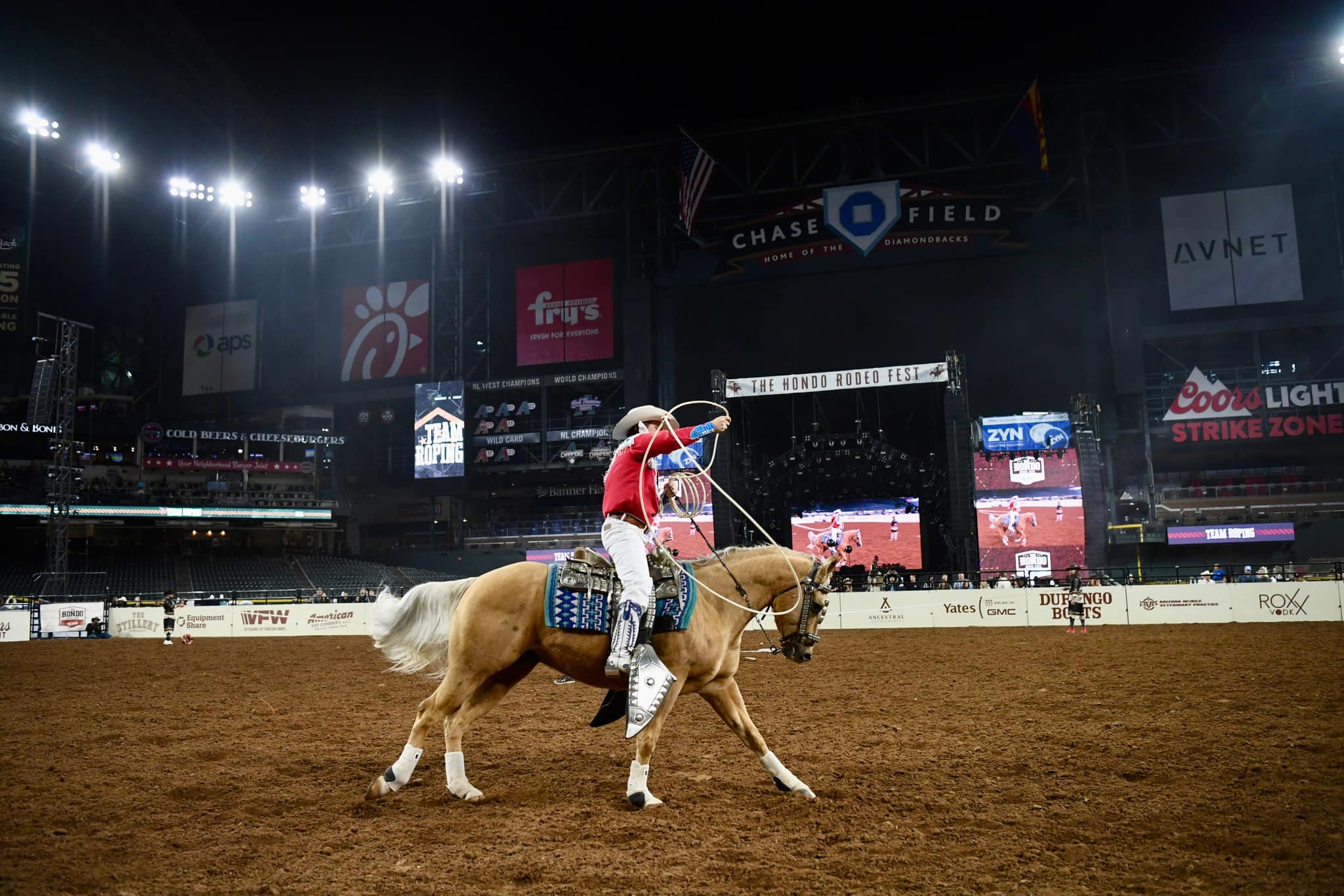 Chase Field - The opening night of The Hondo Rodeo Fest... | Facebook
