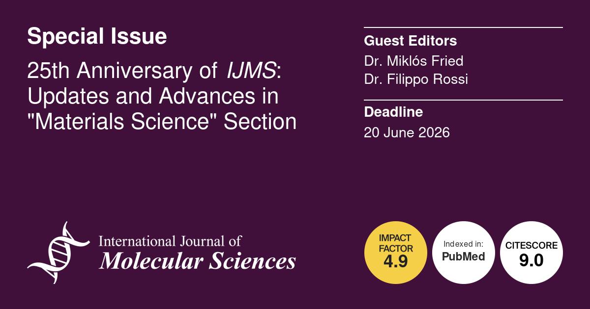 International Journal of Molecular Sciences
