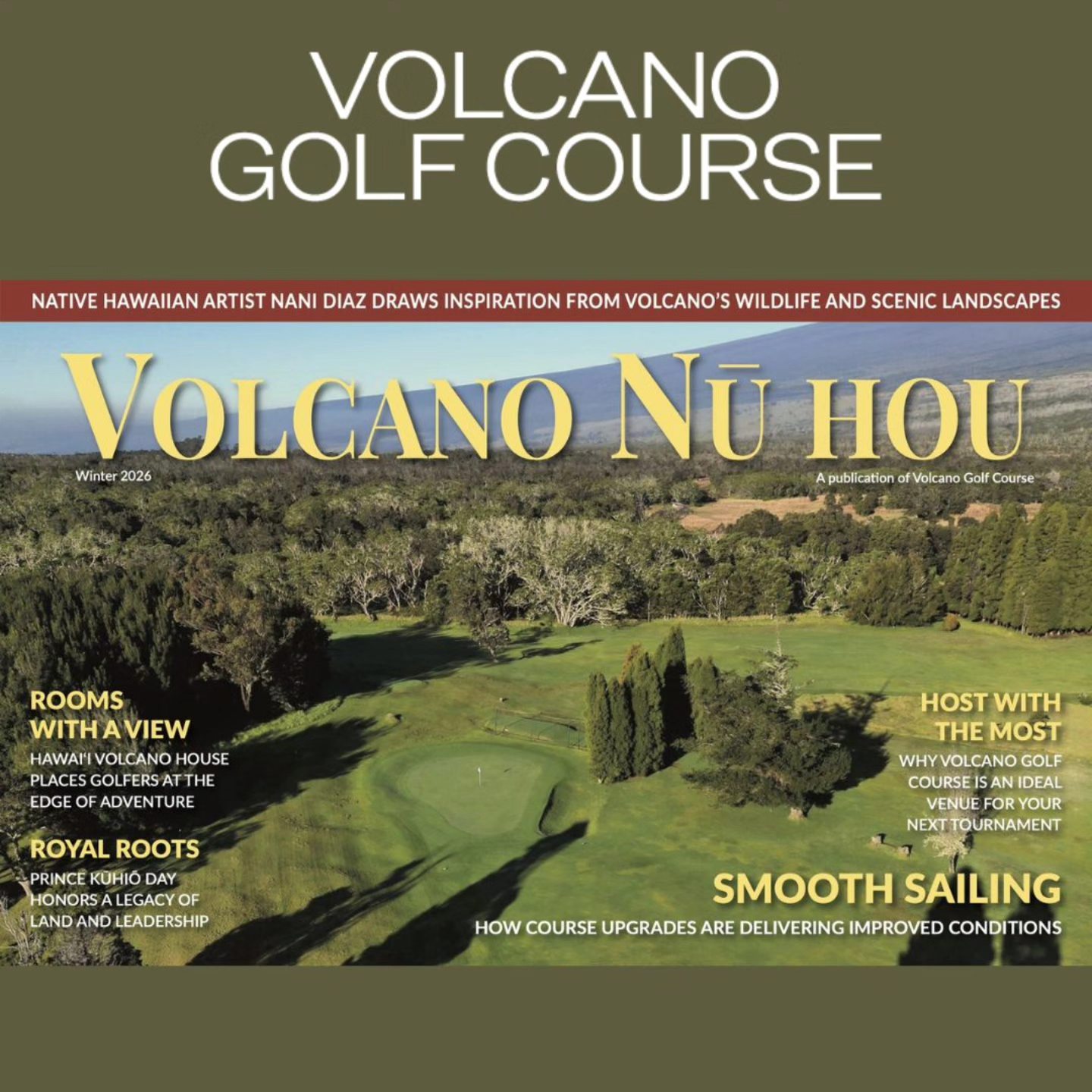 Volcano - The Winter 2026 edition of Volcano Nū Hou is out now! Find it ...