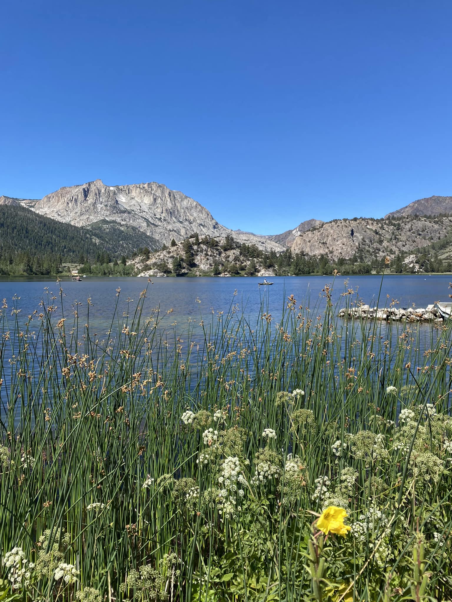 June Lake Loop - The stunning backdrop for Theater Festival today ...
