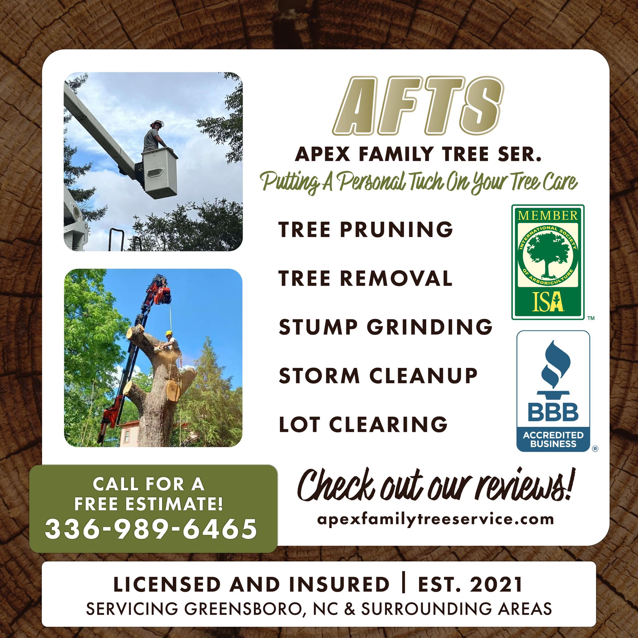Apex Family Tree Service | Greensboro NC