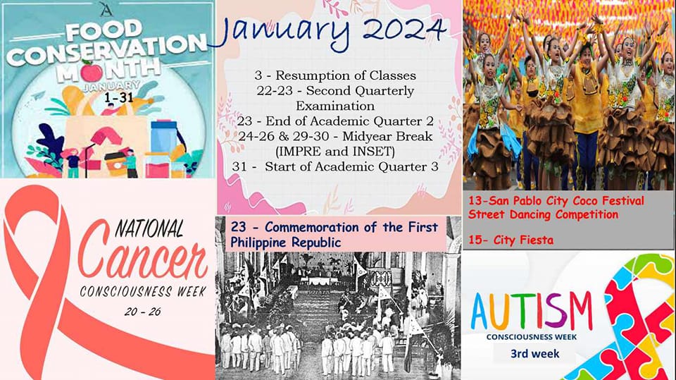 Janua... - DepEd Tayo Don Enrique Bautista ES - San Pablo City | Facebook