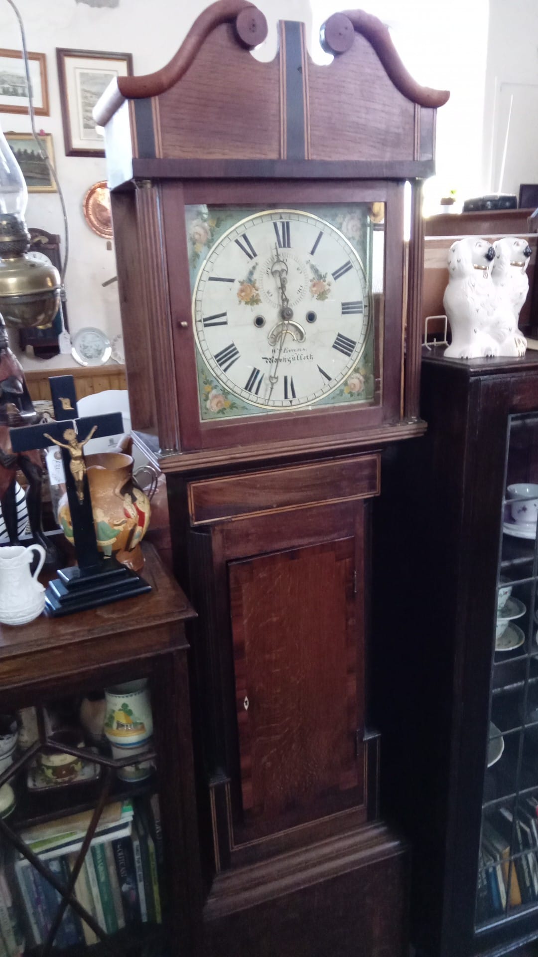 What is a W.F. Evan's Birmingham clock?