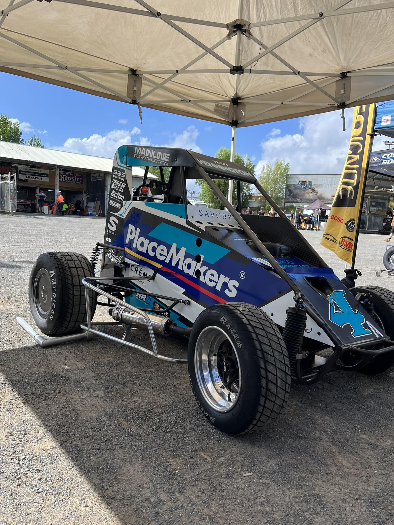 The PlaceMakers TQ is ready to go... - Troy Pennington Racing
