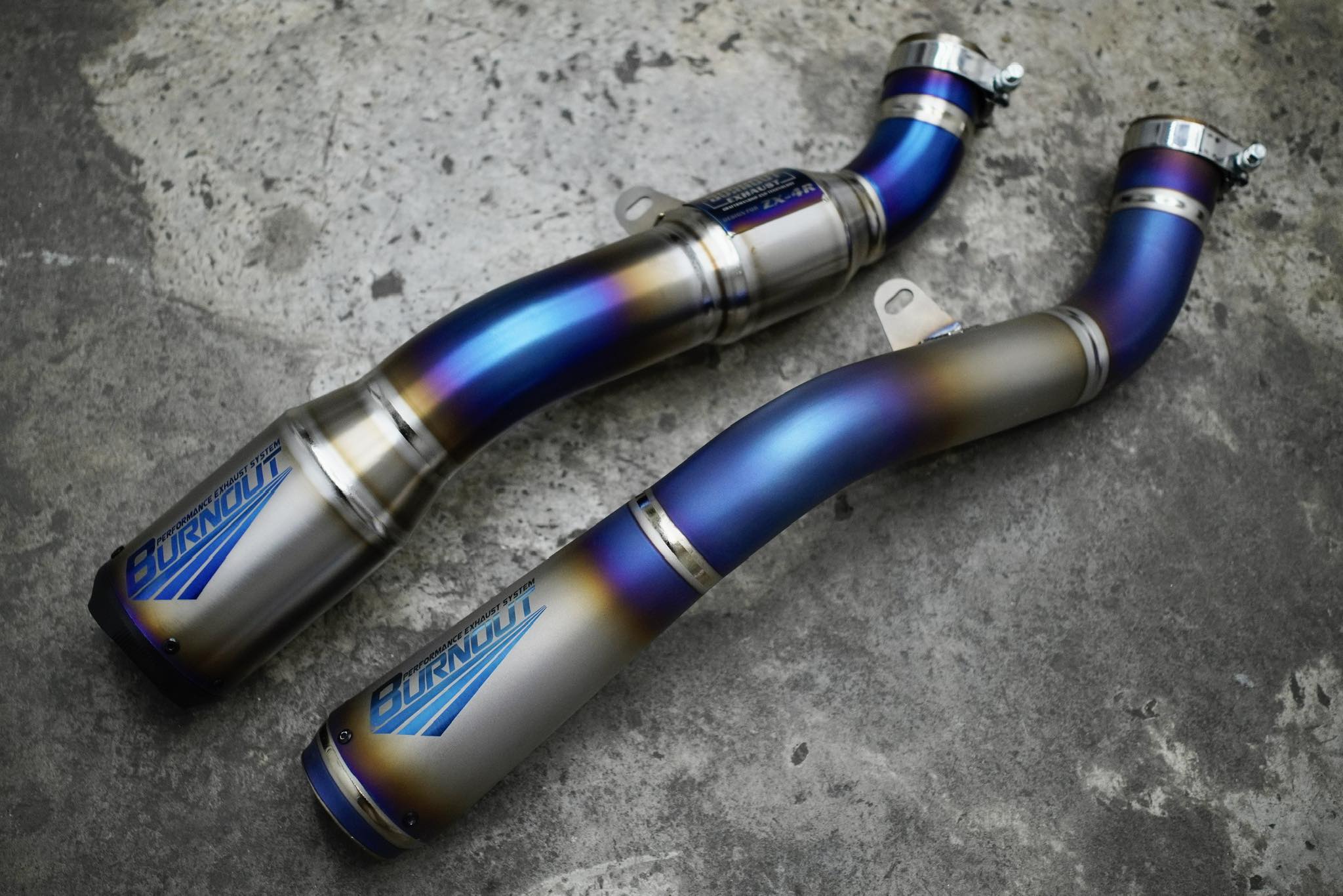 RESTOCK 🔺 Half System Slip-ons for Kawasaki Zx4RR / Zx25R 🔺 DB