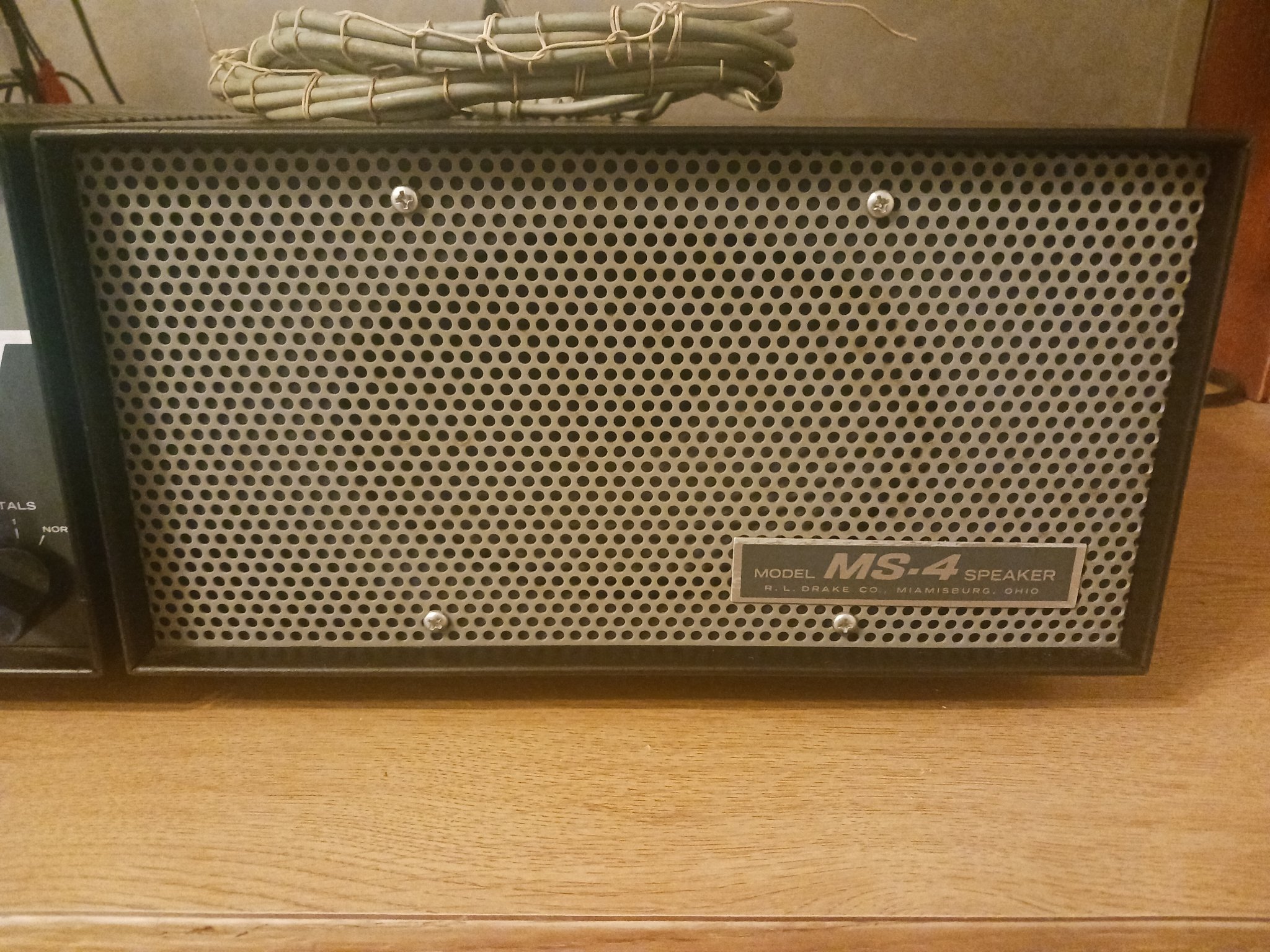 Drake T4XC Transmitter & Matching Drake MS-4 Power Supply/Speaker