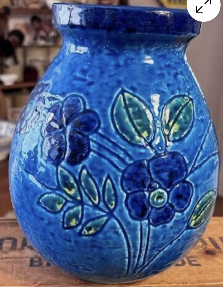bitossi やぎ Is this a Bitossi vase?