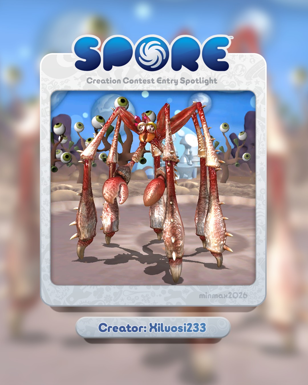 ✨ SPORE Official Creation Contest ✨ 🪲 IT'S AN ARTHROPOLOOZA