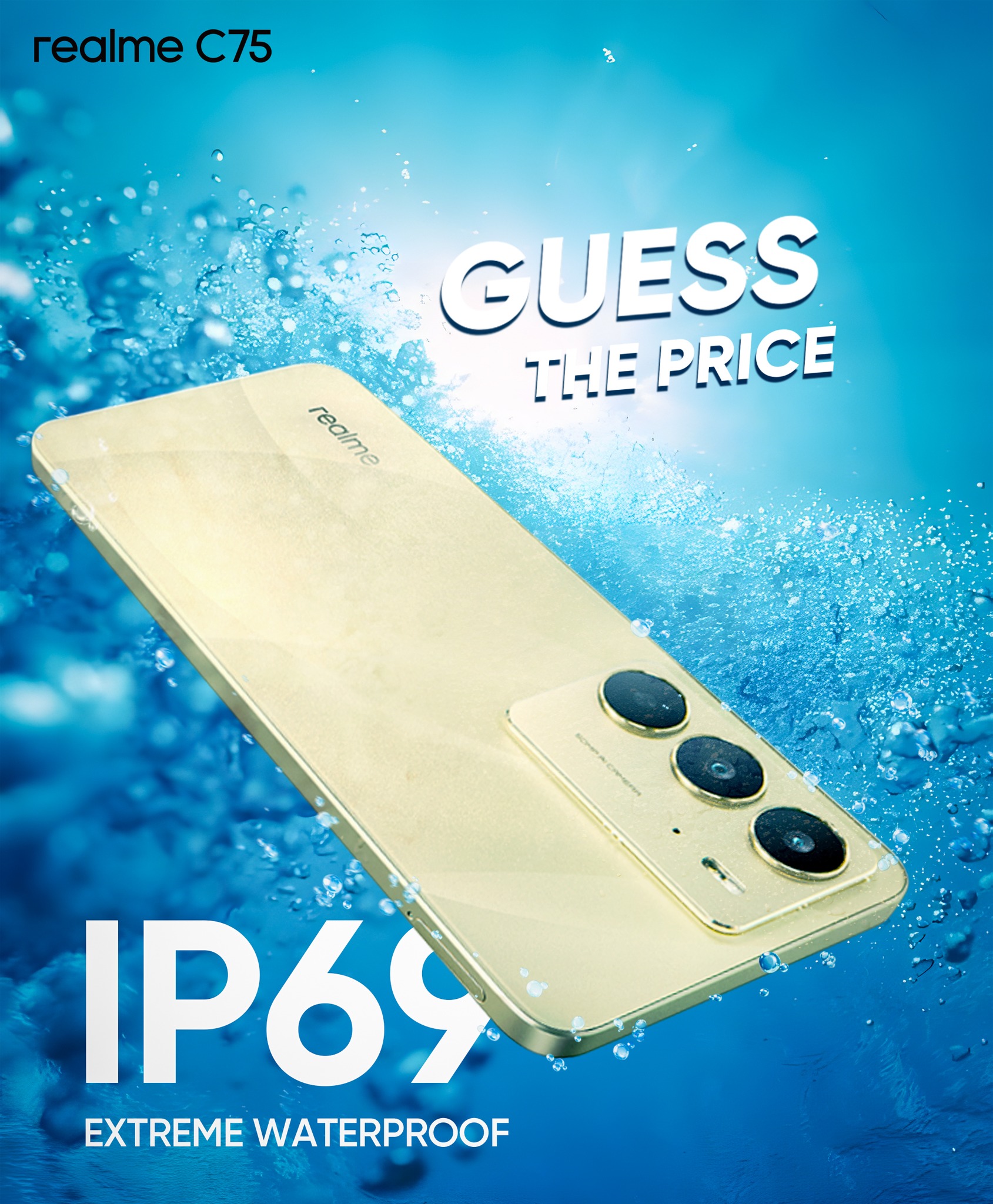 What is the price of realme C75?