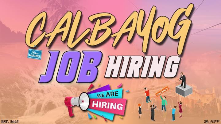 Calbayog Job Hiring | Urgent Hiring !! | Facebook